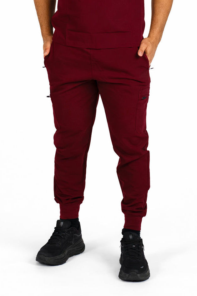 MAROON SCRUB BOTTOM