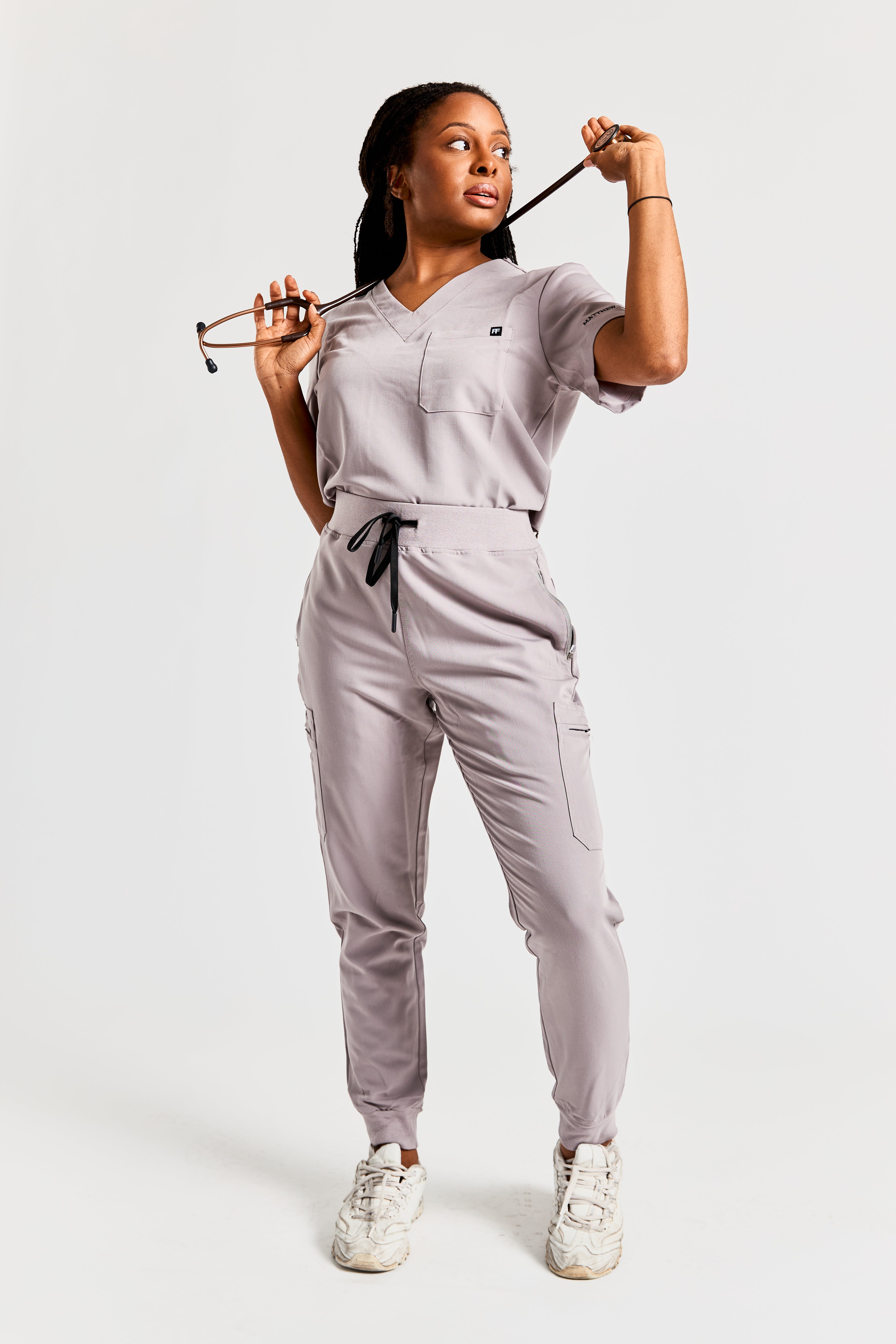 ROOTED IN GRAY SCRUB SET