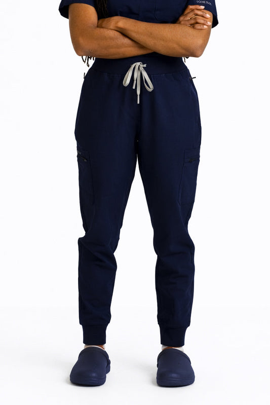 NAVY SCRUB BOTTOM