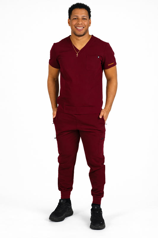 MAROON SCRUB SET
