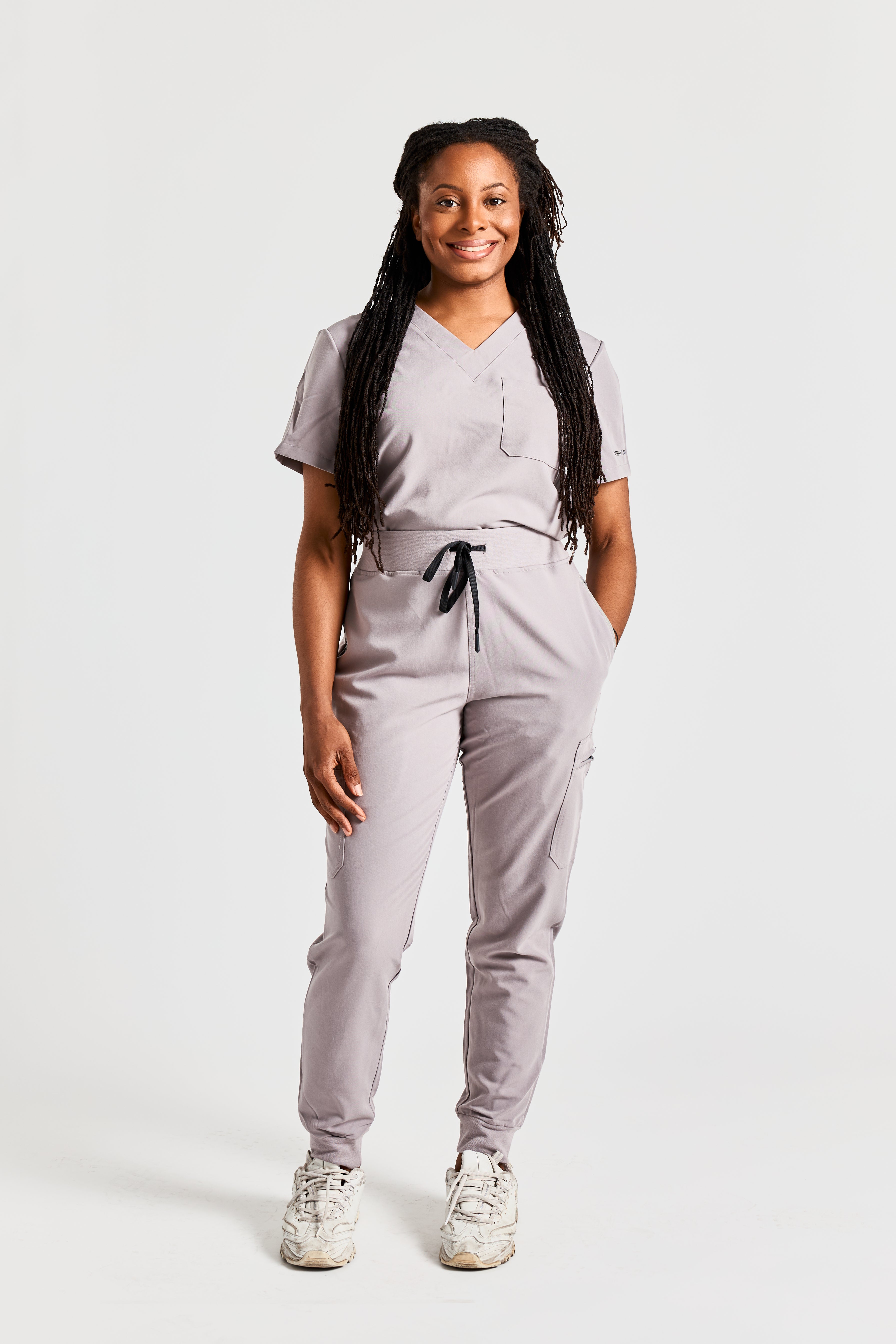 ROOTED IN GRAY SCRUB SET